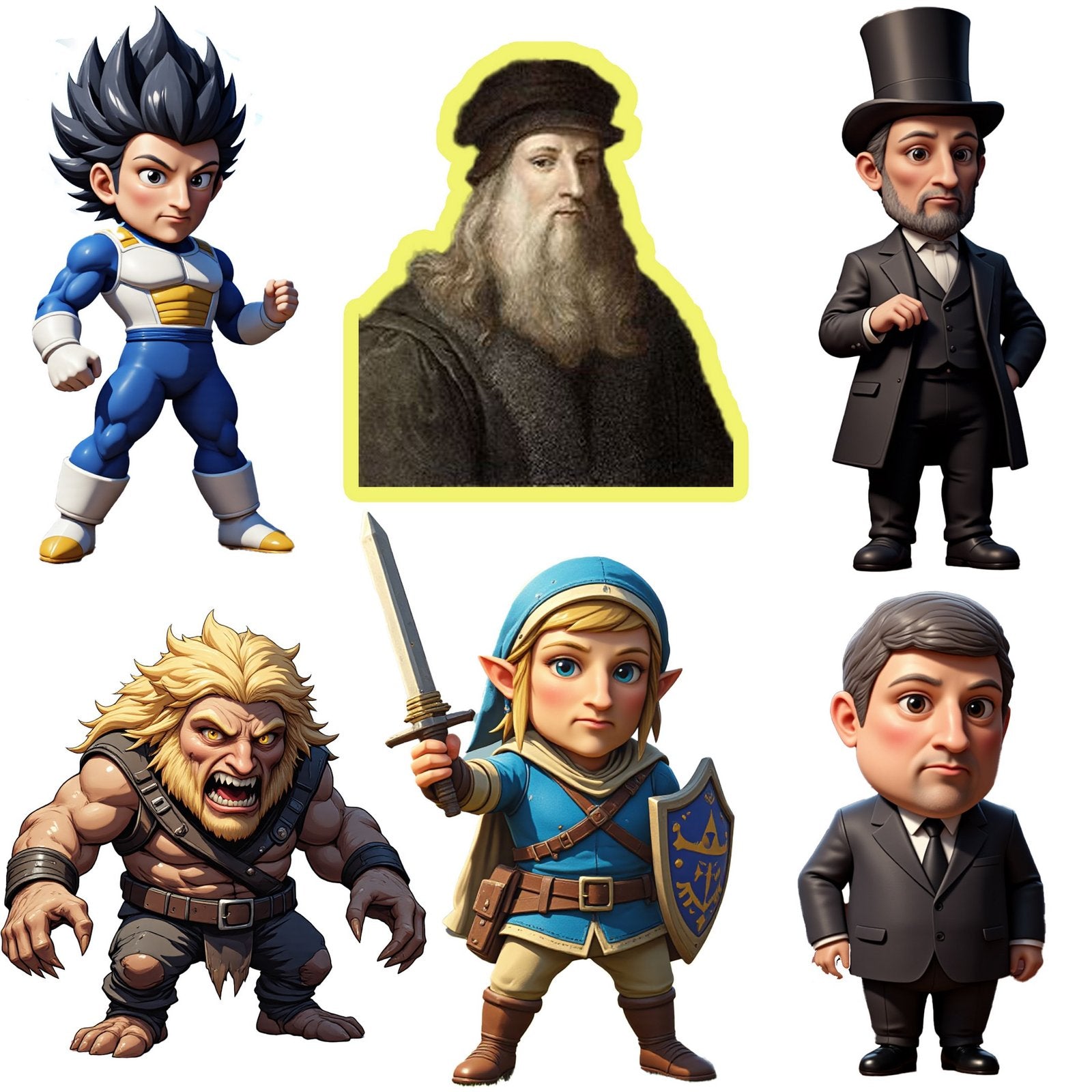 Custom Cartoon Stickers Australia | Turn Photos Into 20 Unique Designs | AnnRoo - AnnRoo Custom Studio