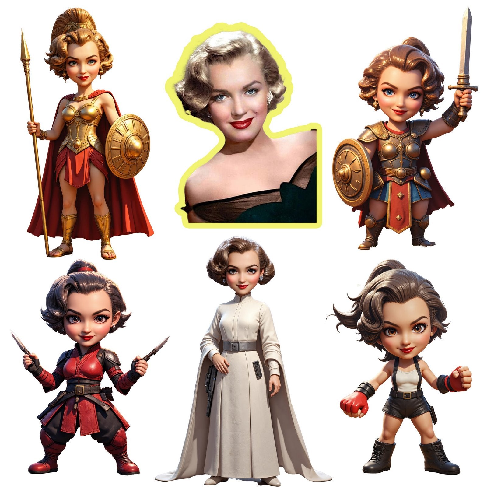 Custom Cartoon Stickers Australia | Turn Photos Into 20 Unique Designs | AnnRoo - AnnRoo Custom Studio