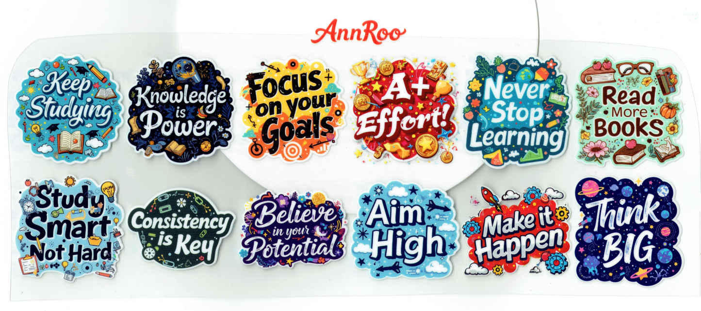 Say-It Stickers - AnnRoo Custom Studio
