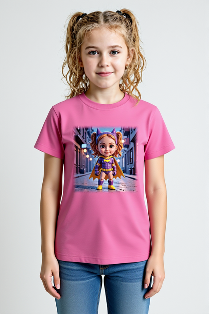 Custom Cartoon Portrait Kids T-shirt - Personalized Photo Tee for Children