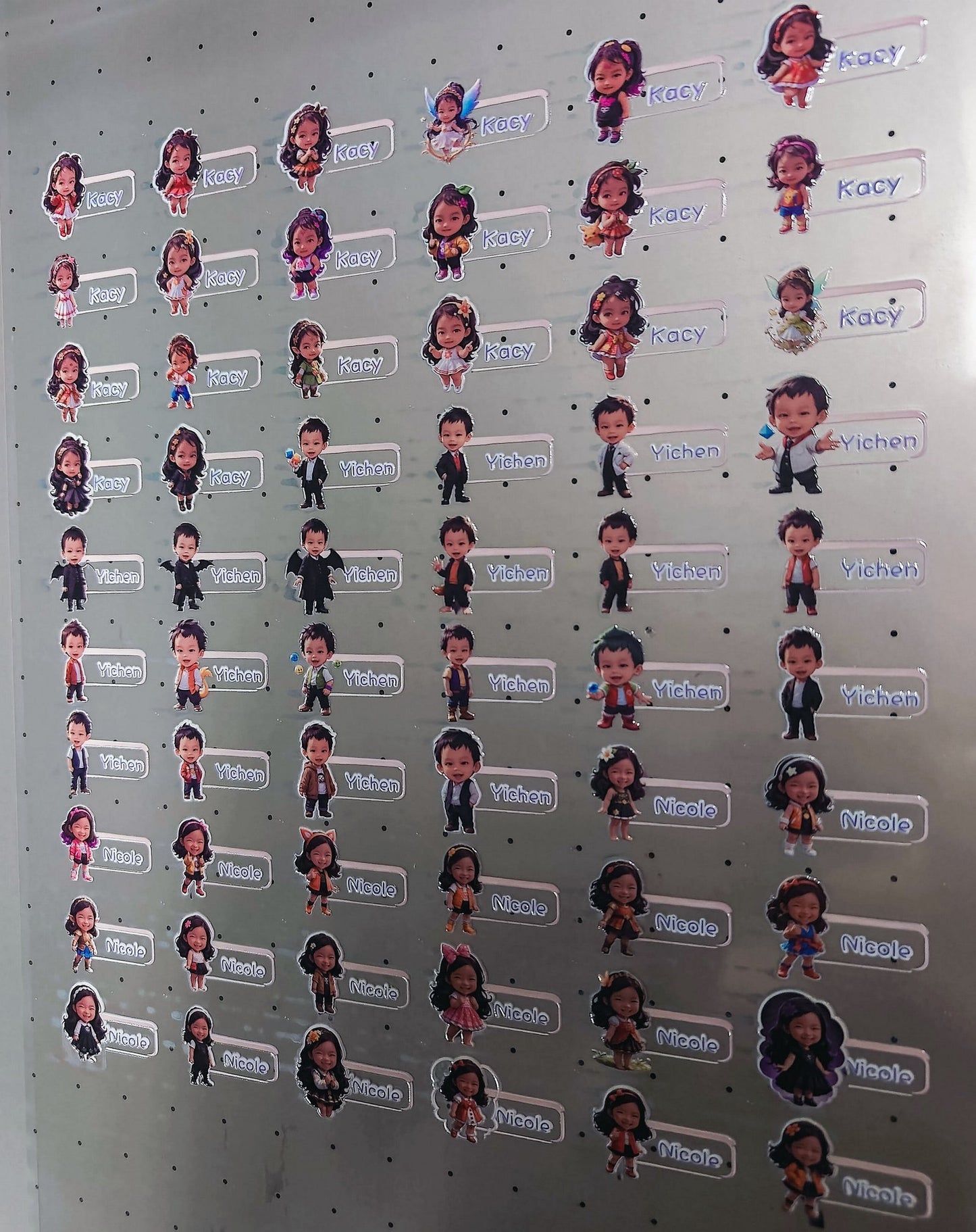 Custom Cartoon Stickers Australia | Turn Photos Into 20 Unique Designs | AnnRoo - AnnRoo Custom Studio 