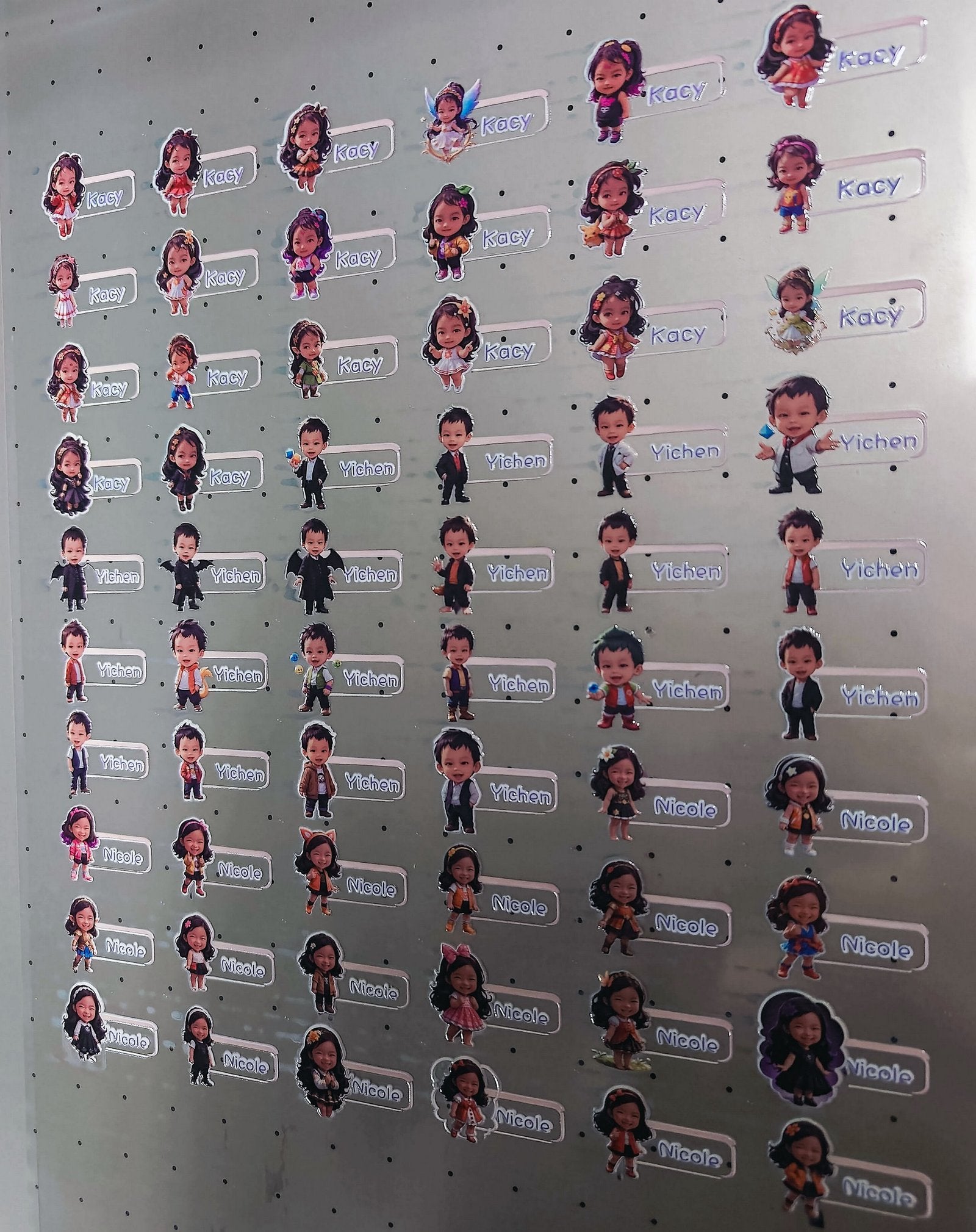 Custom Cartoon Stickers Australia | Turn Photos Into 20 Unique Designs | AnnRoo - AnnRoo Custom Studio 