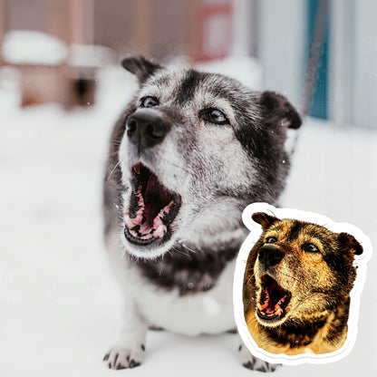 CUSTOM PET PORTRAIT STICKERS