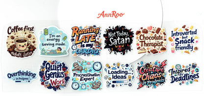 Say-It Stickers - AnnRoo Custom Studio 
