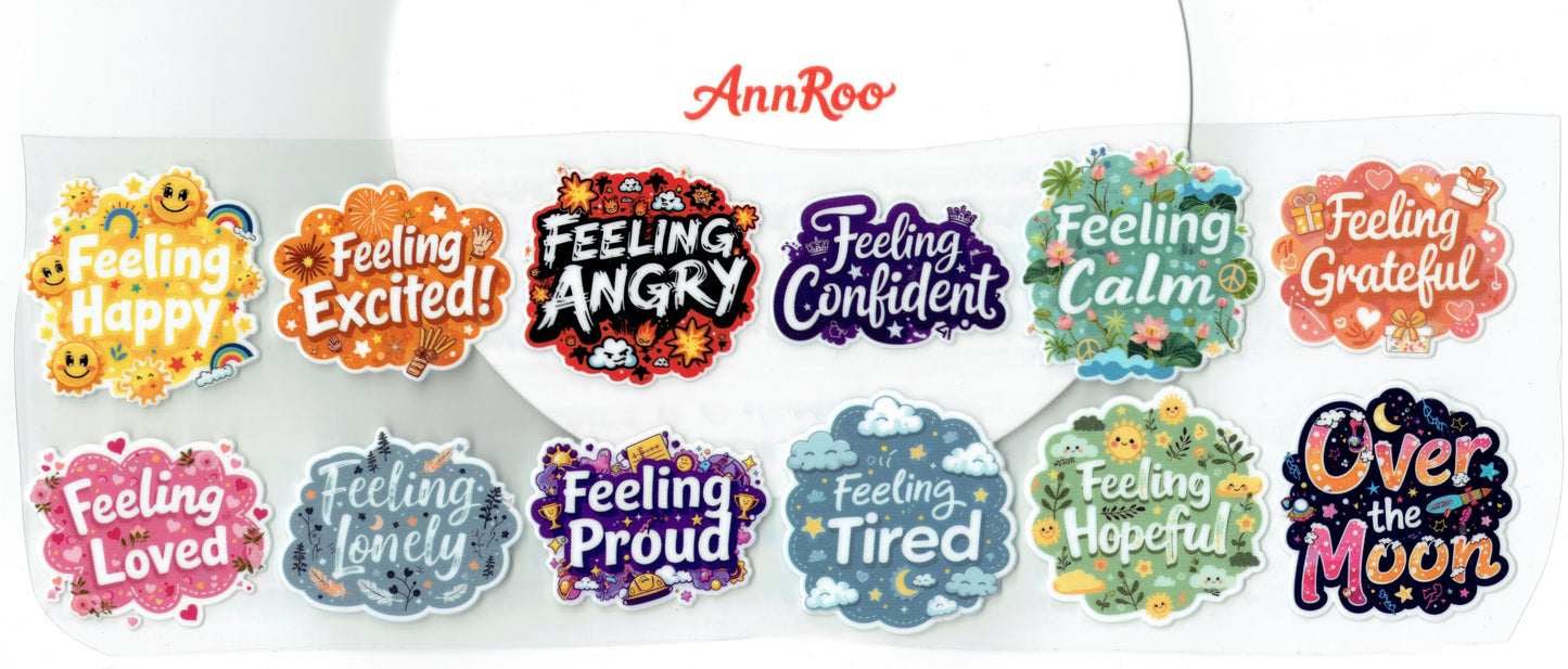 Say-It Stickers - AnnRoo Custom Studio 