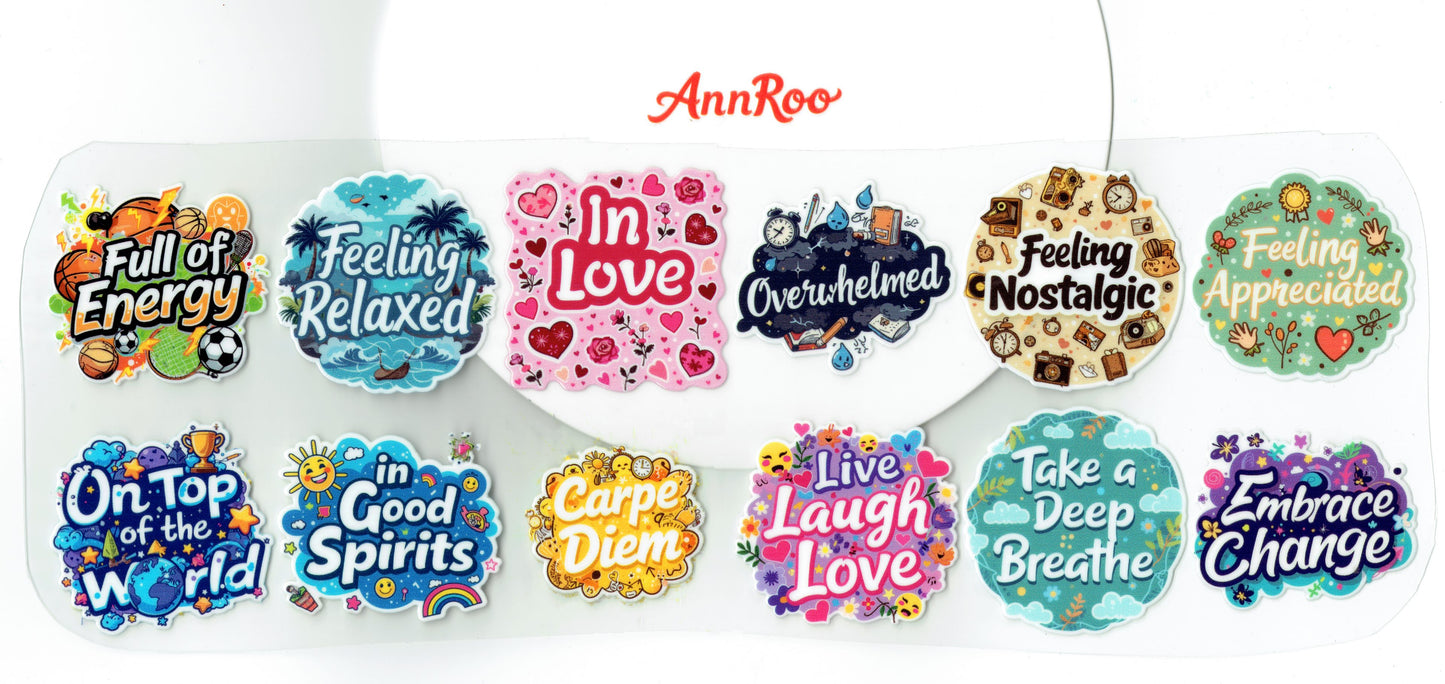 Say-It Stickers - AnnRoo Custom Studio 