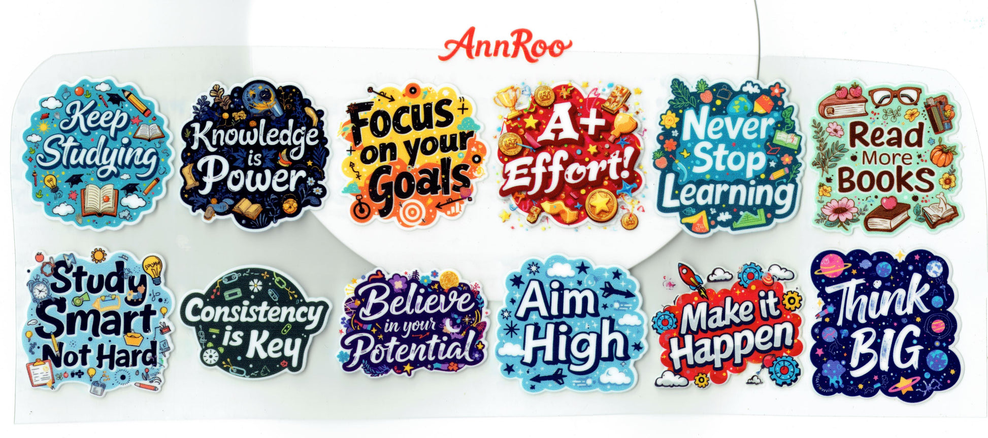Say-It Stickers - AnnRoo Custom Studio 