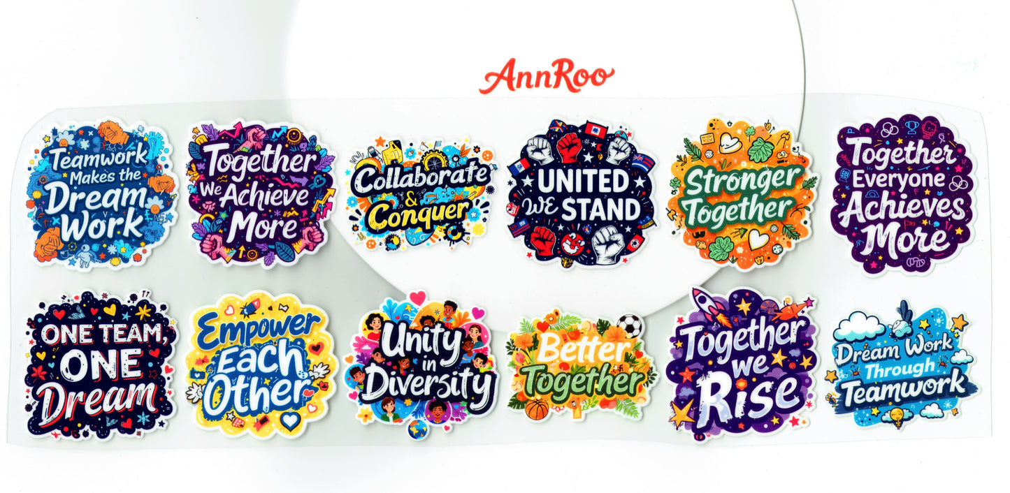 Say-It Stickers - AnnRoo Custom Studio 