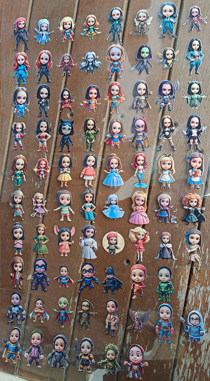 Custom Cartoon Stickers Australia | Turn Photos Into 20 Unique Designs | AnnRoo