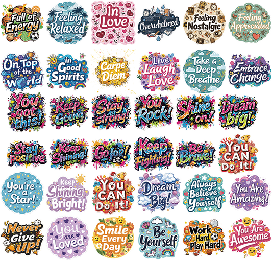 Say-It Stickers - AnnRoo Custom Studio