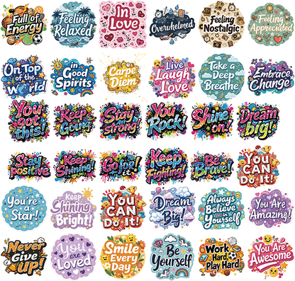 Say-It Stickers - AnnRoo Custom Studio 